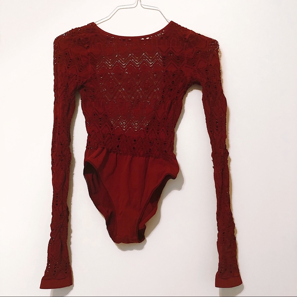 Free People Backless Bodysuit
